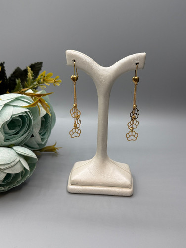 گوشواره ابشاری طرح پنجه کد ۳۵۵